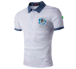 Camisa Apolo Branca Microfone