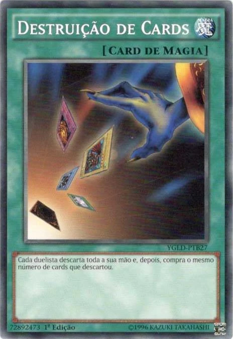 Destruição de Cards